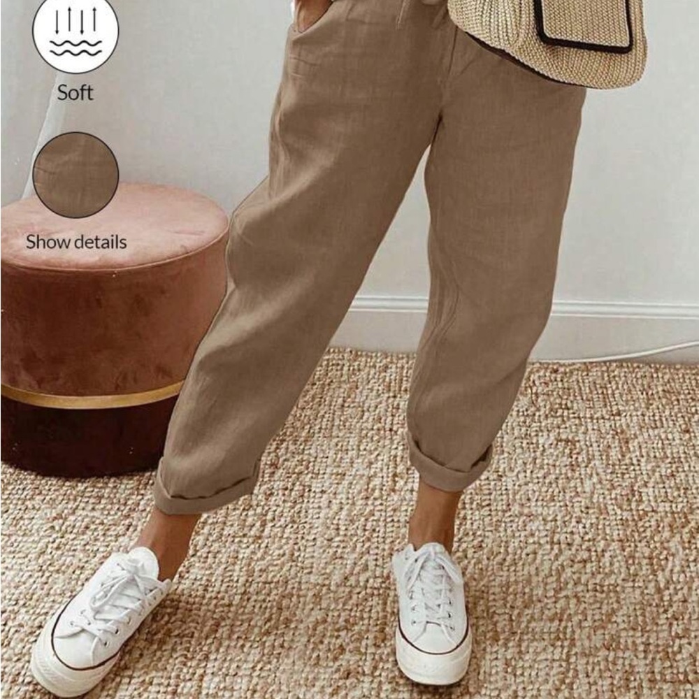 SHEIN Bundle Women's Pants in Blue, Brown, and Green